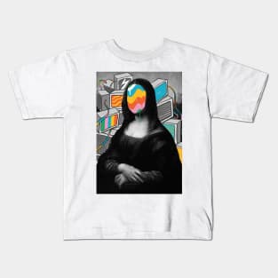 Mona Lisa Meltdown Kids T-Shirt